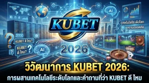 วิวัฒนาการ KUBET 2026: การผสานเทคโนโลยีระดับโลกและคำถามที่ว่า KUBET ดี ไหม